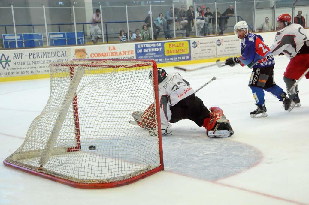 Photo hockey reportage Amical : Caen - Cergy 
