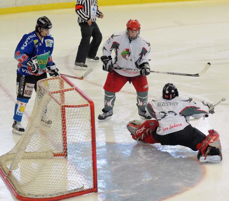 Photo hockey reportage Amical : Caen - Cergy 