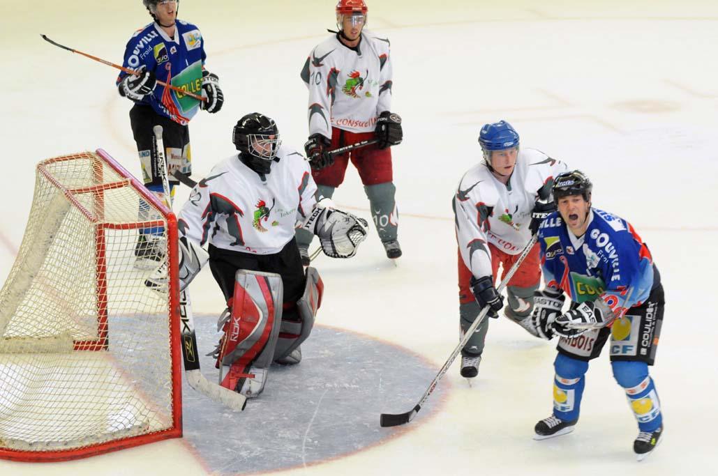 Photo hockey reportage Amical : Caen - Cergy 