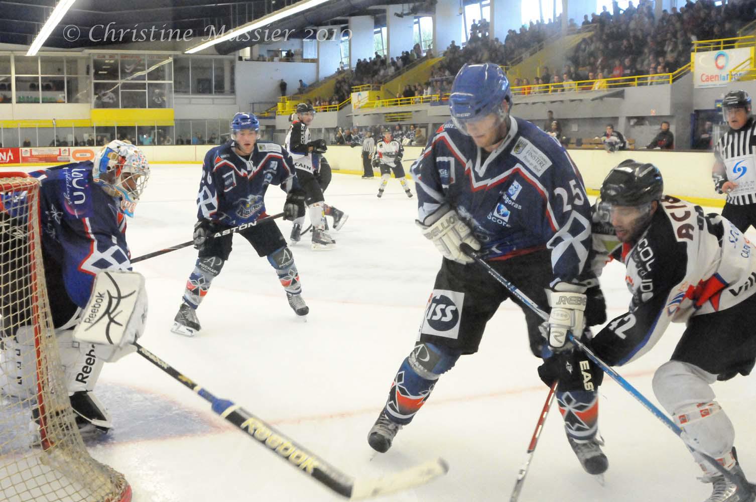Photo hockey reportage Amical : Caen vs Brest 