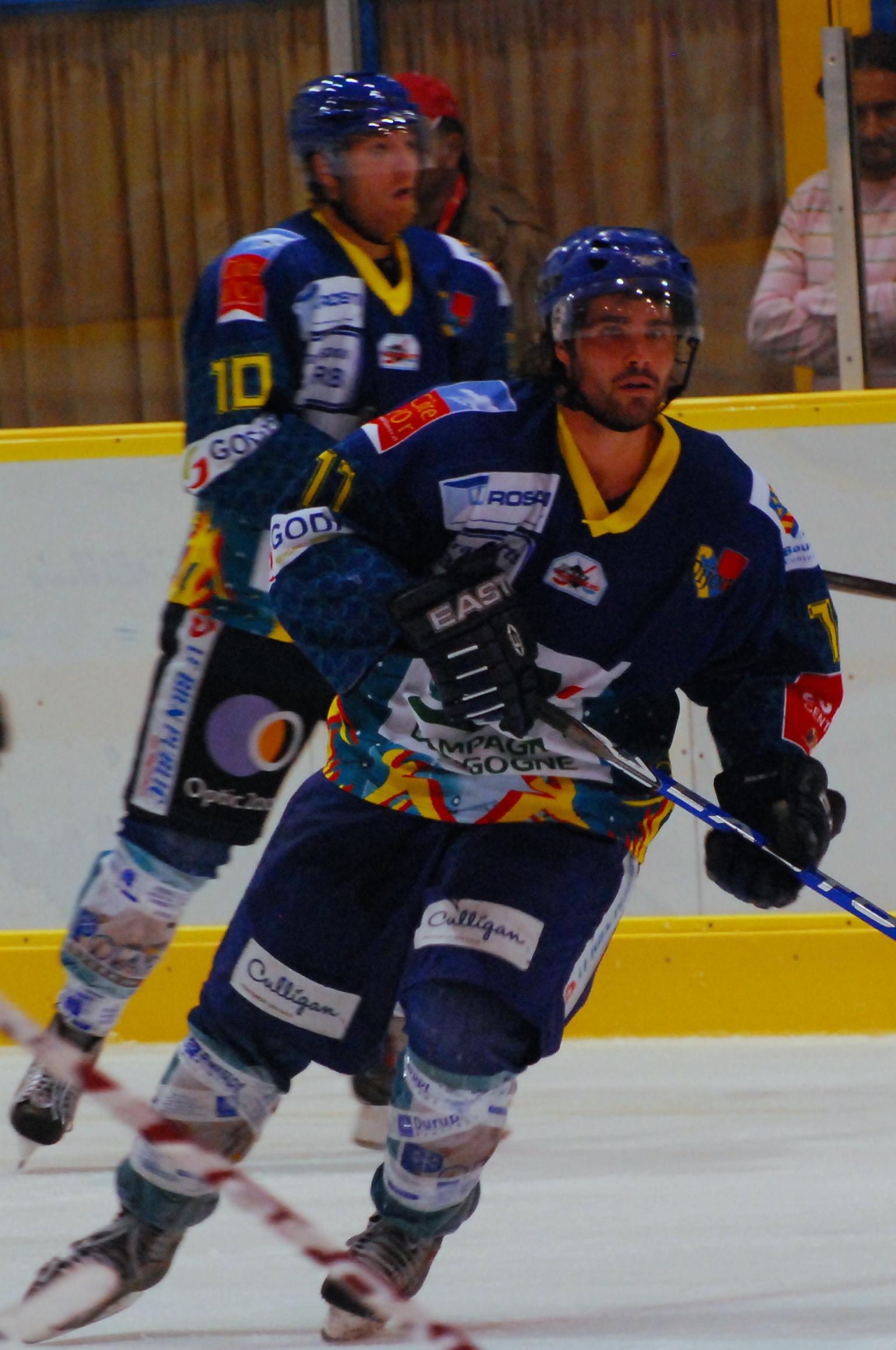 Photo hockey reportage Amical : Dijon - Chamonix en images