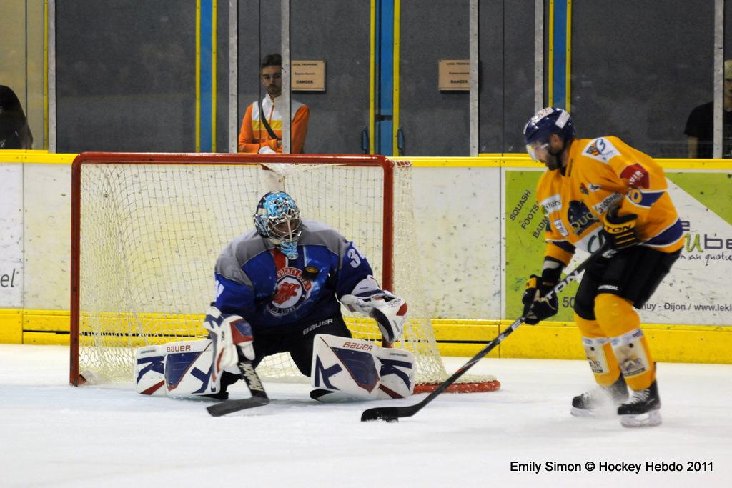 Photo hockey reportage Amical : Dijon vs Lyon