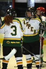 Photo hockey reportage Amical fminin : Cergy - High School Aspen Leafs