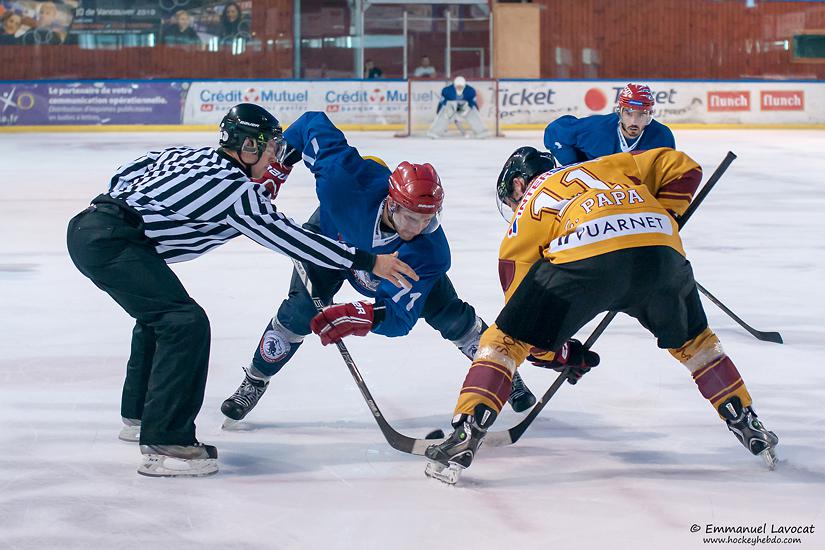 Photo hockey reportage Amicaux : Lyon - Morzine-Avoriaz les Gets
