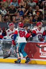Photo hockey reportage BDL vs Yetis! Du roller hockey  Ple Sud