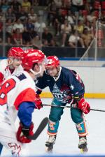 Photo hockey reportage BDL vs Yetis! Du roller hockey  Ple Sud