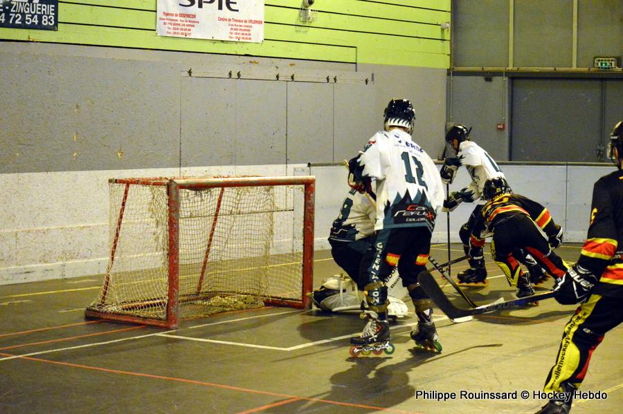 Photo hockey reportage CDF Roller : Besanon a tout bon