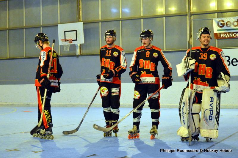 Photo hockey reportage CDF Roller : Les Bombardiers abattus