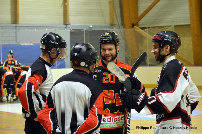 Photo hockey reportage CDF Roller : Les Griffons en quarts