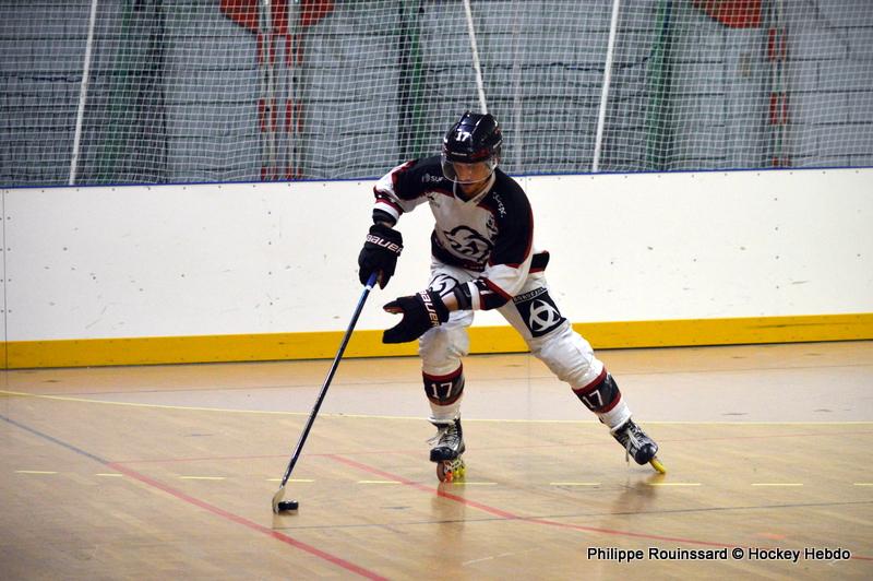 Photo hockey reportage CDF Roller : Les Griffons en quarts