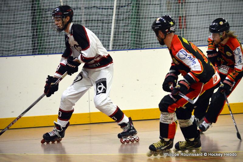 Photo hockey reportage CDF Roller : Les Griffons en quarts