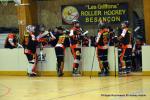 Photo hockey reportage CDF Roller : Les Griffons en quarts