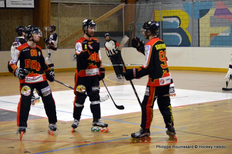 Photo hockey reportage CDF Roller : Les Griffons en quarts