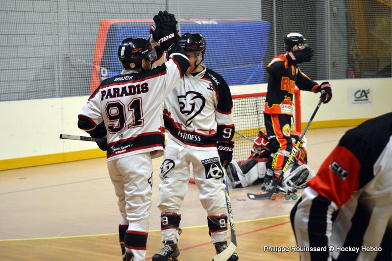 Photo hockey reportage CDF Roller : Les Griffons en quarts