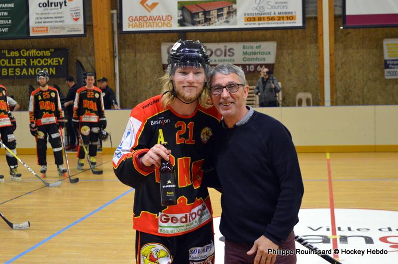 Photo hockey reportage CDF Roller : Les Griffons en quarts