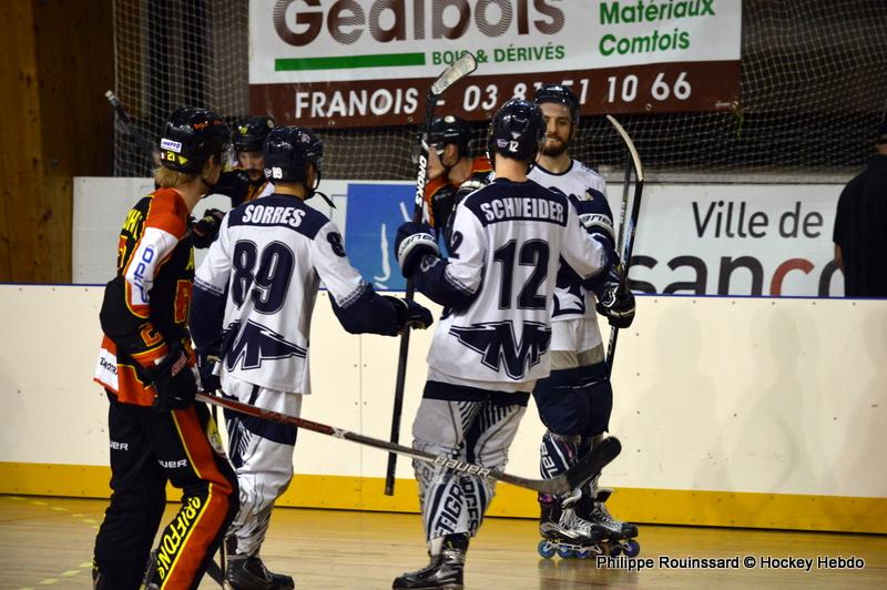 Photo hockey reportage CDF Roller : Les Tigres rgalent