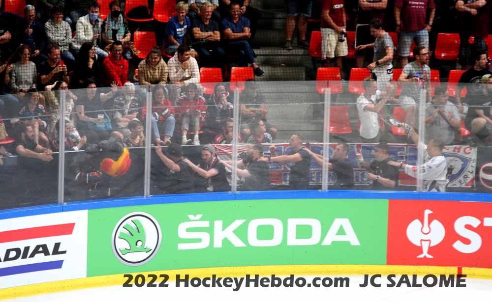 Photo hockey reportage CHL : Berlin plein gaz !
