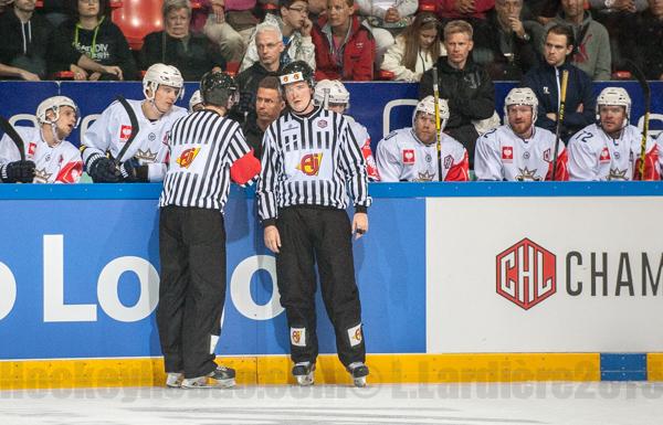 Photo hockey reportage CHL : Respect Grenoble !