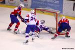 Photo hockey reportage CM U20 : La Norvge en lite