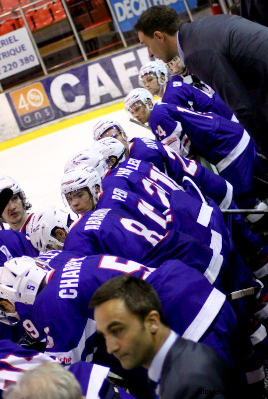 Photo hockey reportage CM U20 : Revers tricolore pour dbuter