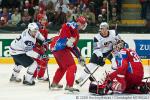 Photo hockey reportage CM09 Qualif J4 : Etats-Unis - Russie