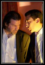 Photo hockey reportage Conti Cup : Conf. de presse en photos