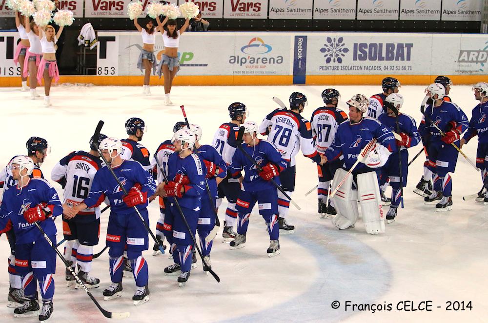 Photo hockey reportage EDF: La France domine la Slovaquie