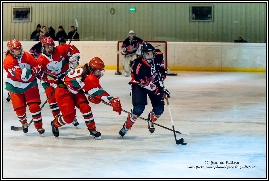 Photo hockey reportage Fem : Reportage photos Neuilly / Marne - Mexique :
