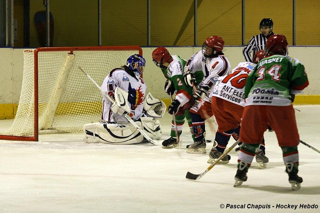 Photo hockey reportage Fm. Elite : Cergy - Grenoble