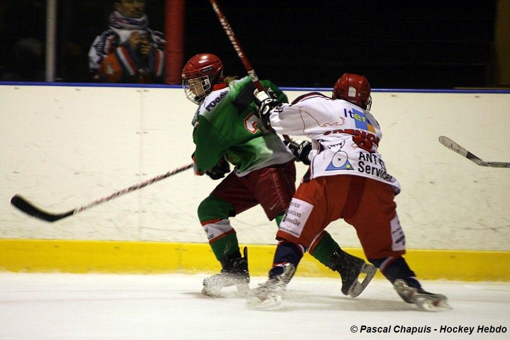 Photo hockey reportage F�m. Elite : Cergy - Grenoble