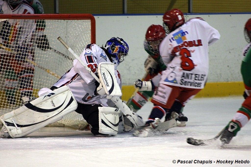 Photo hockey reportage F�m. Elite : Cergy - Grenoble