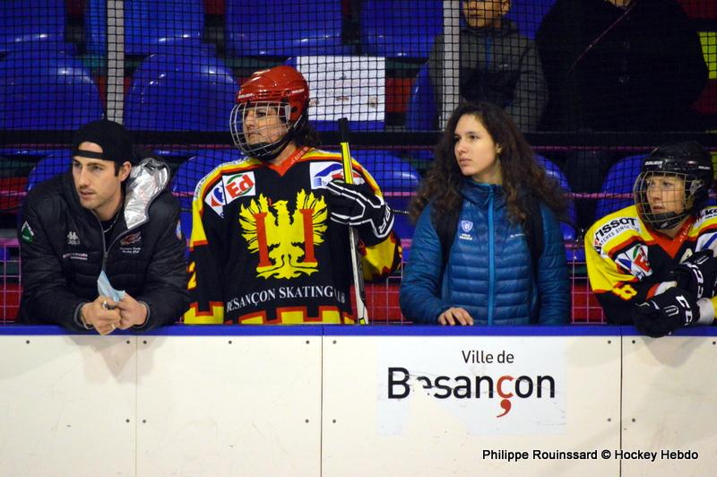 Photo hockey reportage Fem Elite : Besanon teint les Brleuses