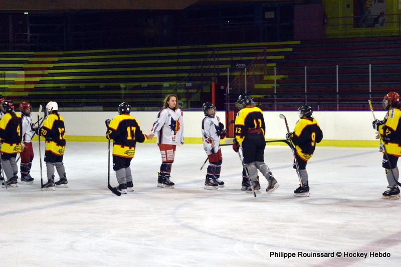 Photo hockey reportage Fem Elite : Besanon teint les Brleuses