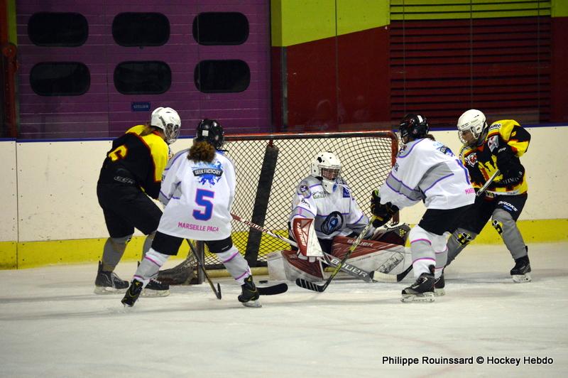 Photo hockey reportage Fem Elite : Dans les serres de l'Aigle