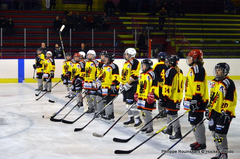 Photo hockey reportage Fem lite : L'Aigle vole tranquillement