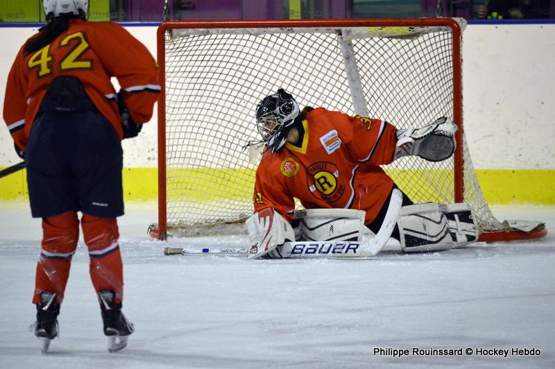 Photo hockey reportage Fem lite : Les Aigles emports par les Rafales