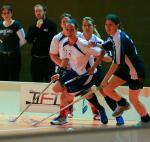 Photo hockey reportage Floorball : Victoire des  Bleues 
