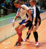 Photo hockey reportage Floorball : Victoire des  Bleues 