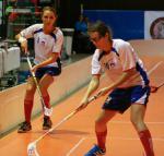 Photo hockey reportage Floorball : Victoire des  Bleues 