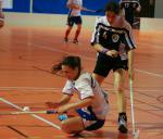 Photo hockey reportage Floorball : Victoire des  Bleues 