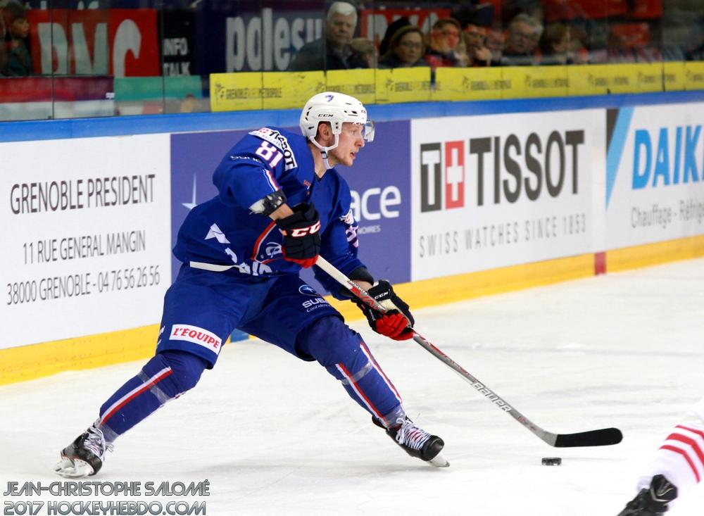 Photo hockey reportage France - Danemark: 4-2