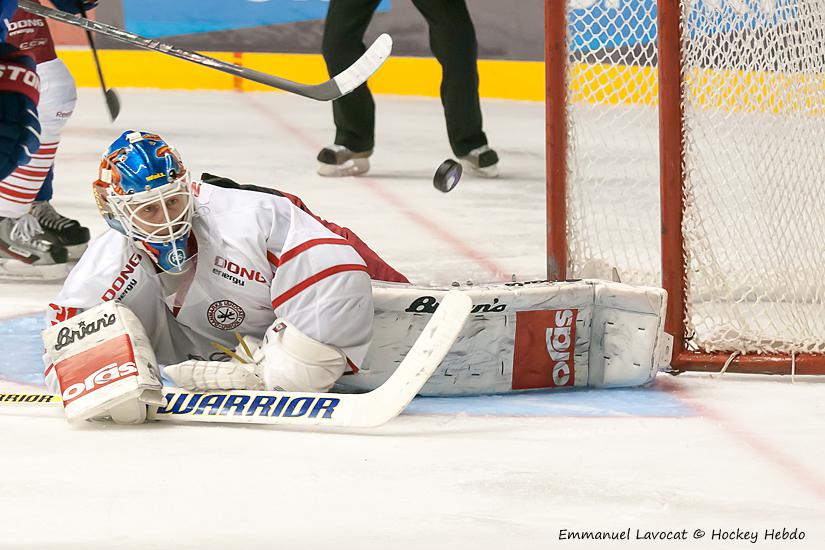 Photo hockey reportage France-Danemark : courte dsillusion 