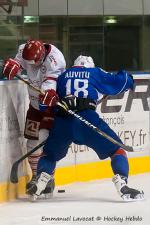 Photo hockey reportage France-Danemark : courte dsillusion 