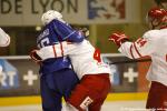 Photo hockey reportage France-Danemark : courte dsillusion 