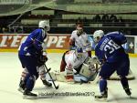 Photo hockey reportage France-Danemark : courte dsillusion 
