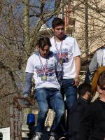 Photo hockey reportage Gap : Parade des champions