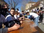 Photo hockey reportage Gap : Parade des champions