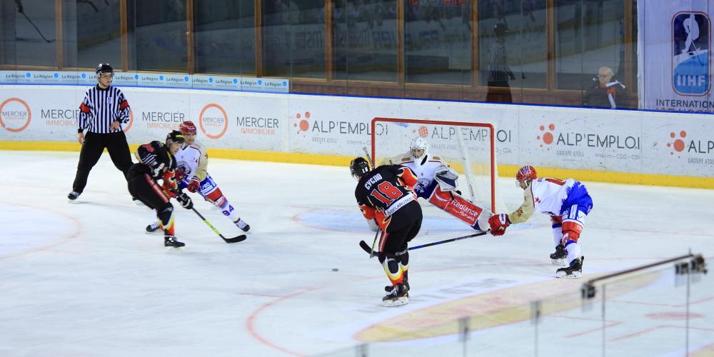 Photo hockey reportage Gomel vs LHC