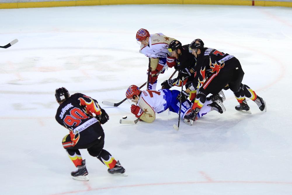 Photo hockey reportage Gomel vs LHC