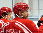 Photo hockey reportage Grenoble: Entrainement  Yverdon